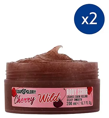 Soap & Glory Cherry Wild Scrub Duo