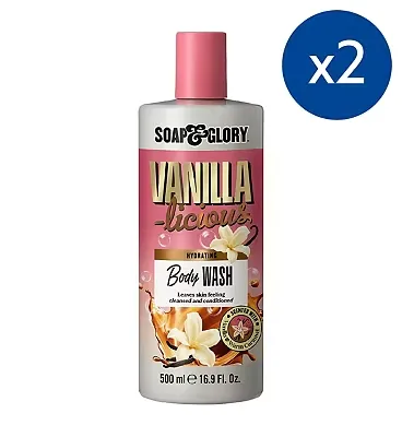 Soap & Glory Vanilla Body Wash Duo