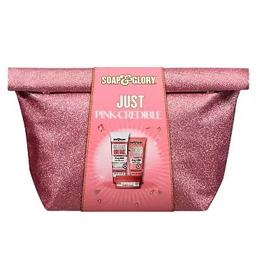 Soap & Glory Just Pink-Credible 3 Piece Gift Set